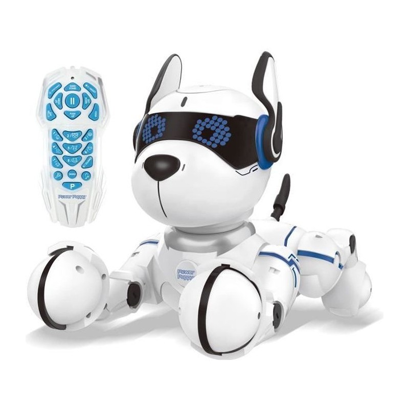POWER PUPPY - Mon chien robot savant programmable et tactile avec télécommand...