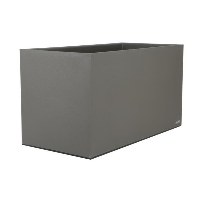 Bac a fleurs - RIVIERA - Granit - 80x40 cm - Gris