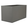 Bac a fleurs - RIVIERA - Granit - 80x40 cm - Gris
