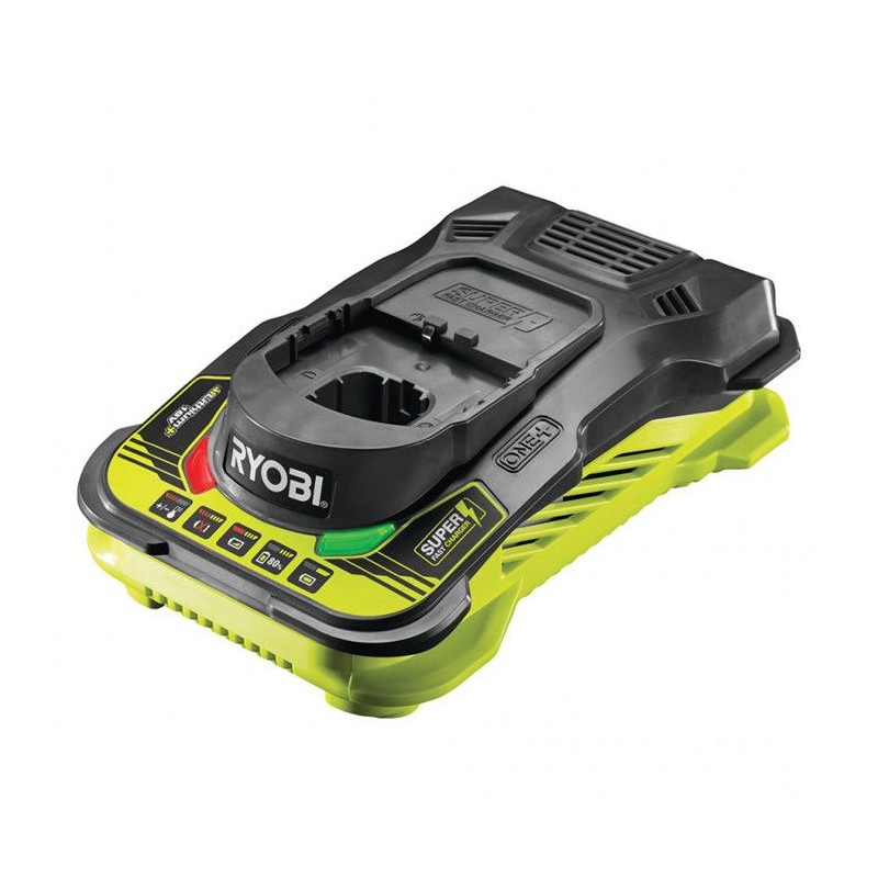 Chargeur ultra rapide lithium - RYOBI - RC18-150G - 18V - 5,0 A - Charge 1 ba...
