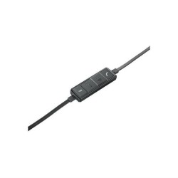 Casque - Filaire - Logitech - H650E - USB - Micro stéréo - Noir