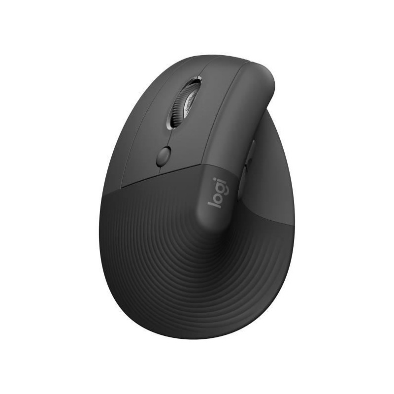 Souris - Sans Fil - Logitech - Lift Ergonomique Verticale - Graphite - Gaucher