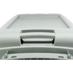 Box de transport TRIXIE Giona 5 - Recyclé - M: 60 × 61 × 81 cm - Anthracite e...