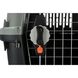 Box de transport TRIXIE Giona 5 - Recyclé - M: 60 × 61 × 81 cm - Anthracite e...