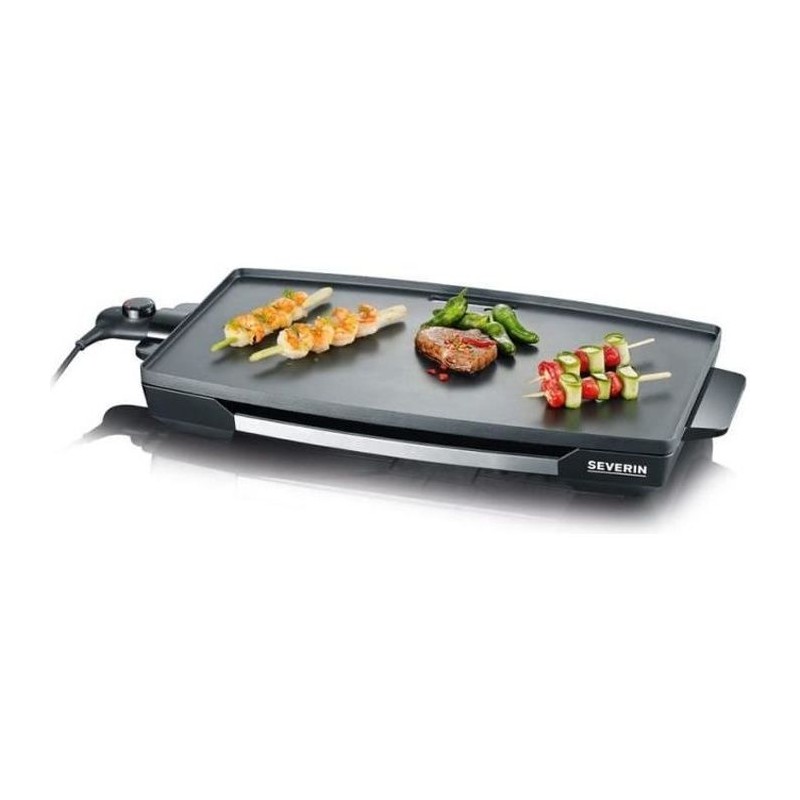Plancha SEVERIN - KG2397 - Surface cuisson 32,5x59,5cm - Plaque en fonte anti...