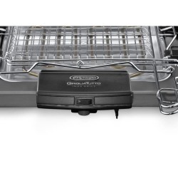 Barbecue électrique DELONGHI BQ60.X - Double grille - 1 900 W - Plateau alumi...
