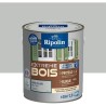 RIPOLIN Peinture pour bois intérieur et extérieur - Gris clair Ral 7035 satin...