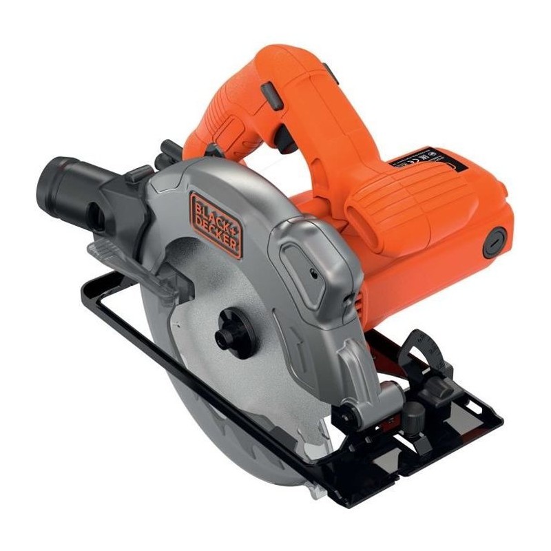 Scie circulaire filaire - BLACK+DECKER - CS1250L-QS - 1250W - profondeur de c...