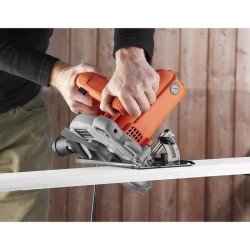 Scie circulaire filaire - BLACK+DECKER - CS1250L-QS - 1250W - profondeur de c...