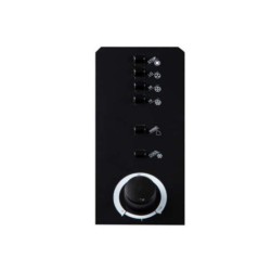 DOMO Refroidisseur d'air 67 cm 70 W Noir et blanc