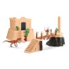 Aventures au temple perdu, Schleich 42657 Dinosaurs, Coffret avec un