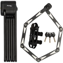 Antivol Vélo Pliable - MASTER LOCK - 8333EURDPRO - Acier Trempé, 3 Clés, Cert...