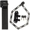 Antivol Vélo Pliable - MASTER LOCK - 8333EURDPRO - Acier Trempé, 3 Clés, Cert...