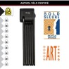 Antivol Vélo Pliable - MASTER LOCK - 8333EURDPRO - Acier Trempé, 3 Clés, Cert...