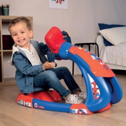 Smoby - Spidey - V8 Driver - Simulateur de conduite pour enfant - Siege ajust...