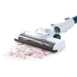 DOMO DO233SV - Aspirateur balai sans fil 2-en-1 - 2 vitesses - Systeme cyclon...