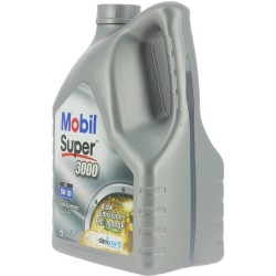 Huile moteur 5W-30 Synthétique - MOBIL - Super 3000 - Formula-XE -bidon 5L - ...