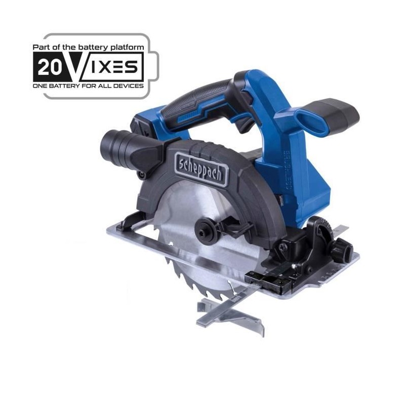 Scie circulaire sans fil BC-CS165-X - brushless lame 165mm coupe max 55mm a 9...