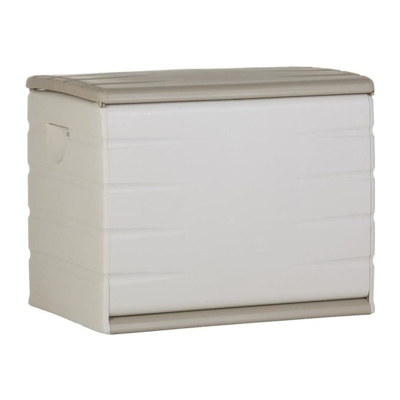 PLASTIKEN Coffre 260L Intérieur/Extérieur Fonctionnel et Esthétique Cadenassa...