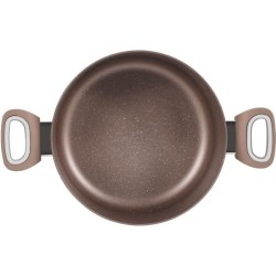 Marmite - ARTHUR MARTIN - AM5531 - 28 cm avec couvercle en verre - Aluminium ...