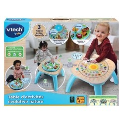 Table d'activités évolutive VTECH BABY - Nature - Jouet en bois