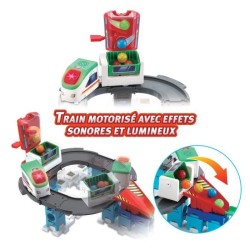 Circuit de billes VTECH MARBLE RUSH - SUPER SKY TOWER SET XL300E - 143 pieces...