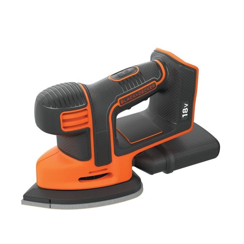 Ponceuse de détail sans fil - BLACK+DECKER  - BDCDS18N-XJ - 18V - 6 abrasifs ...