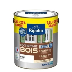 RIPOLIN Peinture Bois Satin Haute Protection 10 ans qui Protege et Magnifie v...