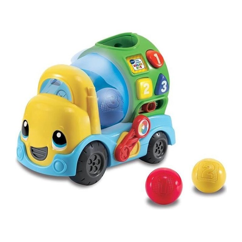 VTECH BABY - P'tit Camion Color Mix - Véhicule Interactif - Garçon -