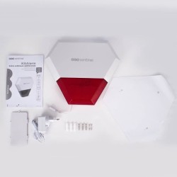 Sirene extérieure filaire additionnelle KitAlarm - SCS SENTINEL - Portée 80m ...