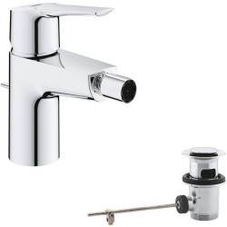 Mitigeur monocommande Bidet - GROHE - Taille S - Métal - Droit - Gris