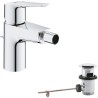 Mitigeur monocommande Bidet - GROHE - Taille S - Métal - Droit - Gris