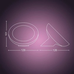 Philips Hue White & Color Ambiance, lampe Bloom, 4eme génération -