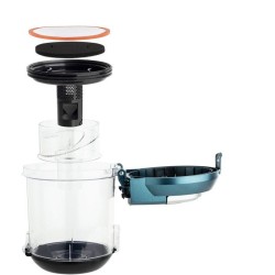 Aspirateur sans sac HKoeNIG STC56 - Triple A - Filtre HEPA 12 - 2,5L - Noir