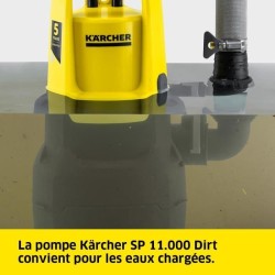 Pompe d'évacuation pour eaux chargées SP 11.000 Dirt - Karcher - Electrique -...