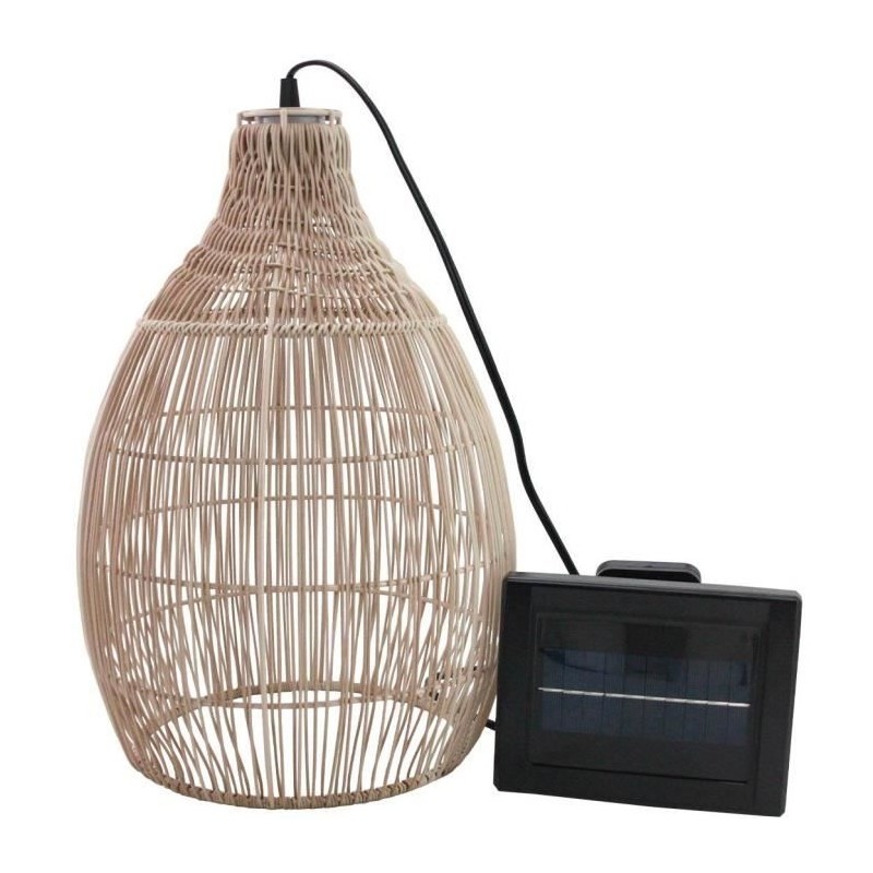 Suspension solaire - LUMISKY - HOLIDAY - H42 cm - Boheme naturel style vanner...