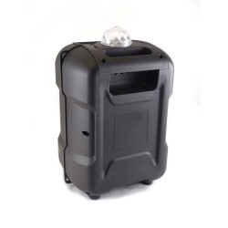 Enceinte lumineuse Bluetooth pour karaoké - INOVALLEY - DANCE CUBE 44 - 150W ...