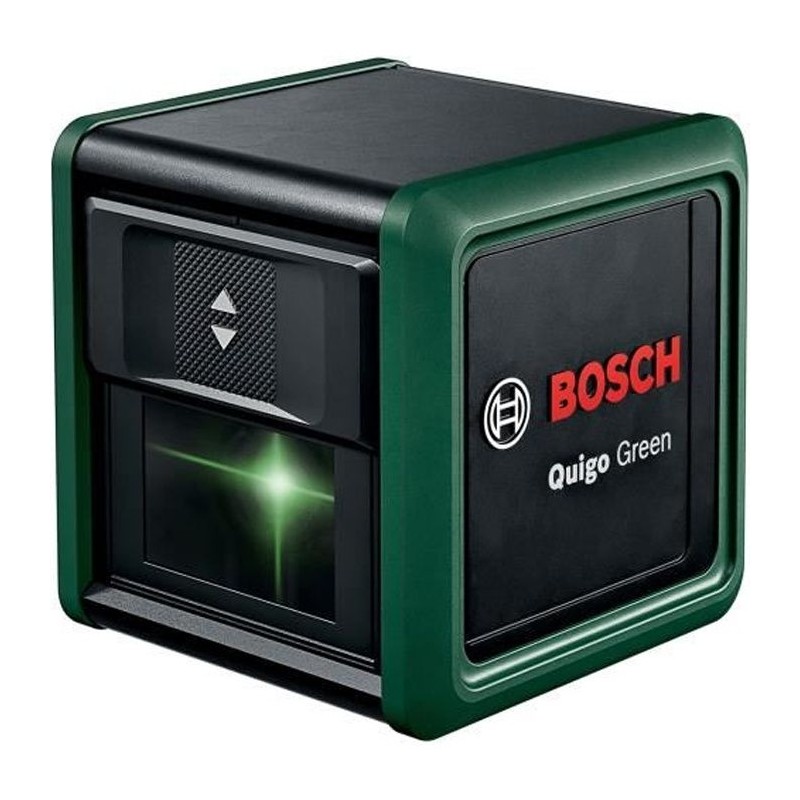 Laser lignes Bosch - Quigo Green - Technologie faisceau vert - Portée