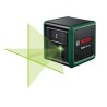 Laser lignes Bosch - Quigo Green - Technologie faisceau vert - Portée