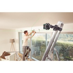 Laser lignes Bosch - Quigo Green - Technologie faisceau vert - Portée