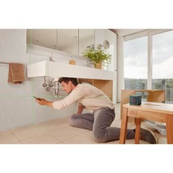 Laser lignes Bosch - Quigo Green - Technologie faisceau vert - Portée