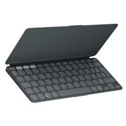 Etui clavier - Logitech - Keys to go 2- AZERTY - Universel - Graphite
