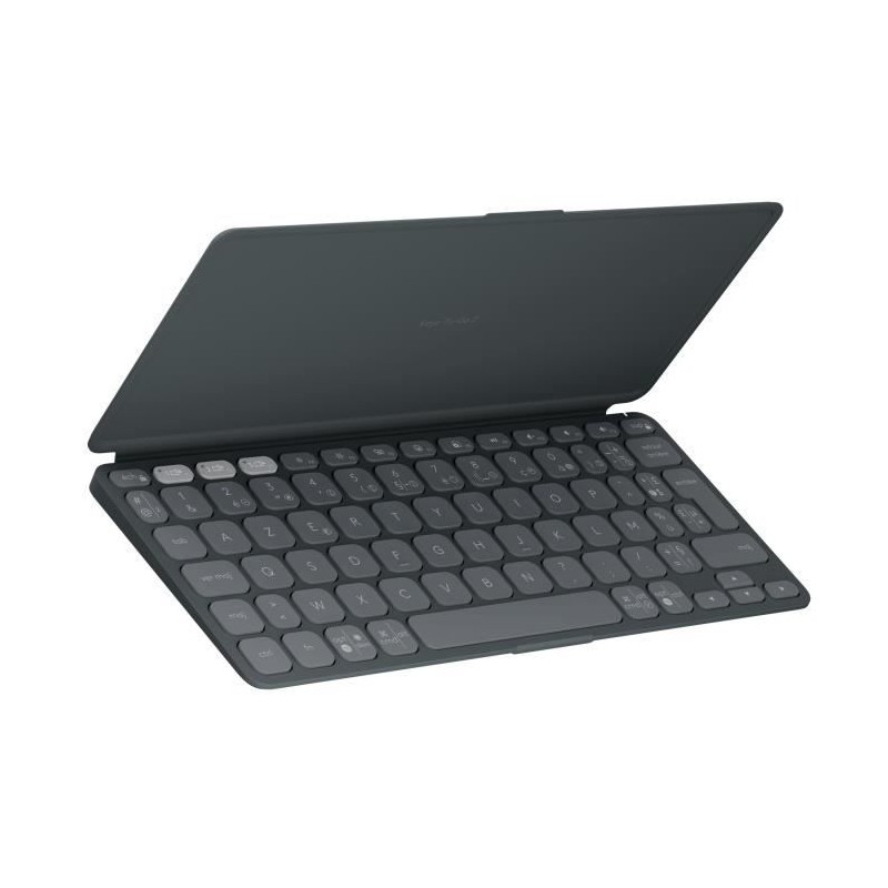 Etui clavier - Logitech - Keys to go 2- AZERTY - Universel - Graphite