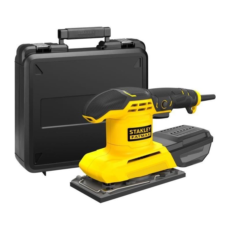 Ponceuse orbitale filaire - 280W - STANLEY FATMAX - FMEW214K-QS - 187 x 90 mm