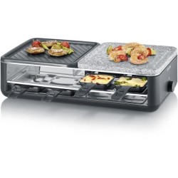 Appareil a raclette SEVERIN - RG2366 - Jusqu'a 8 personnes - Pierre naturelle...