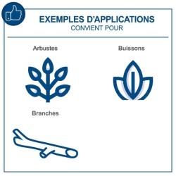 Tronçonneuse sans fil BC-PS150-X - longueur de coupe de 15,8cm + compacte et ...