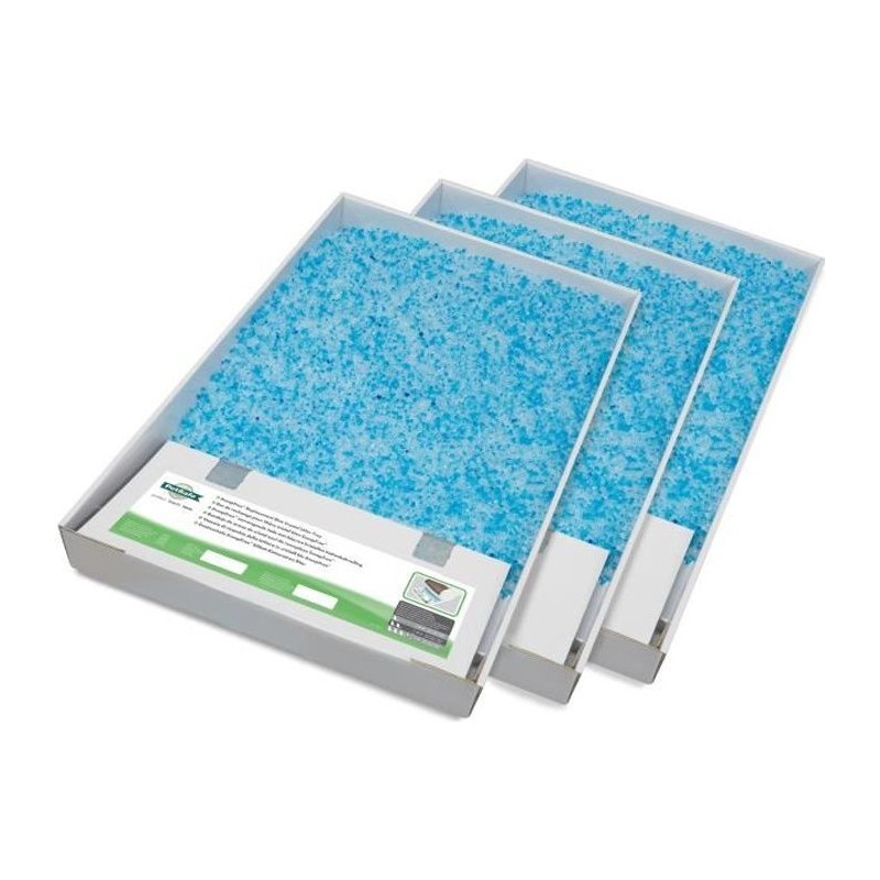 PETSAFE LOT de 3 Litiere de rechange Scoopfree Cristal Premium - Pour chat