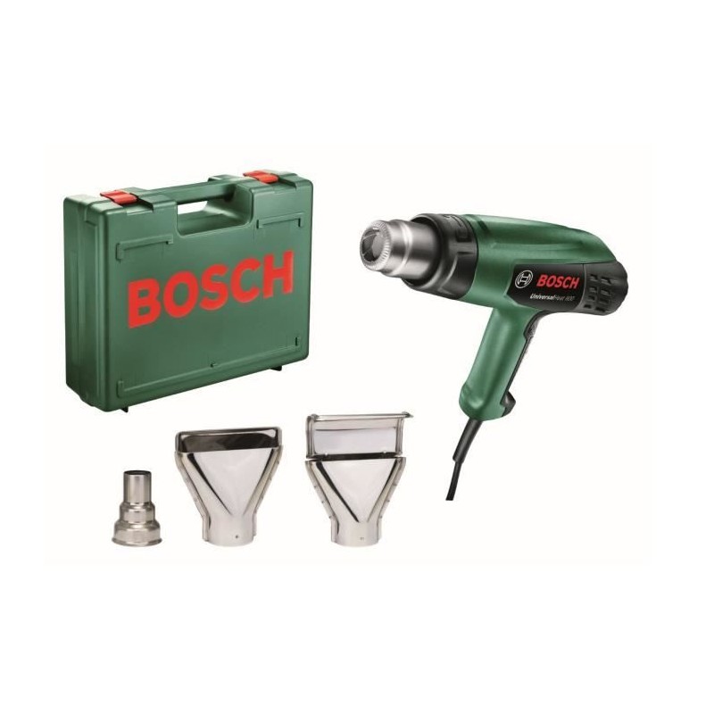 Décapeur Thermique BOSCH - Universal Heat 600 - 2000 W - 600°C - 2 Embouts