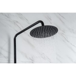 Colonne de douche OCEANIC - Mitigeur thermostatique - Pomme haute ronde diame...