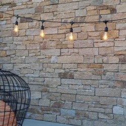 Guirlande lumineuse extérieur - LUMISKY - MAFY 20 LIGHT - 10 m - 20 ampoules ...